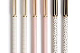 Chic Catalina Stripes and Dots Felt Tip Pens Set by U Brands | Image