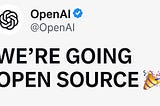 OpenAI is finally Open AI!