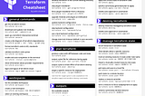 If you’re in DevOps and/or use Terraform, someone made a cool cheat sheet