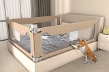 Extra Tall Safety Bed Guard Rails for Kids | Image