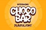 Choco Bar Font Preview 1