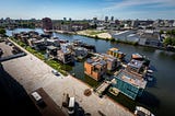 As sea levels rise, a Dutch neighborhood floats up