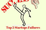 Top 5 Startups failures from which you can learn