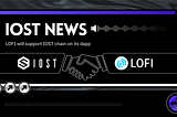 New Watch-2-Earn project LOFI will be Launched on IOST!