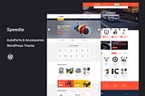 Speedia — AutoParts & Accessories WordPress Theme