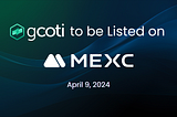$gCOTI Will be Listed on MEXC!