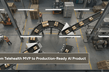 From Telehealth MVP to Production-Ready AI Product: The Architecture, Compliance, and Scaling Roadmap