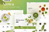 Nietea — Tea Shop & Organic Store Shopify 2.0