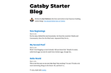 Why You Should Create a Blog or Portfolio Site With Gatsby and How