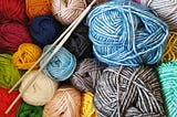 Yarn with crochet hooks