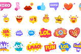 New Update — 300+ stickers on Super Watermarks library