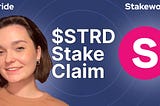 How to stake $STRD?