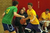 The annual Captains/Veterans boys’ basketball game helped raise money for the Terry Fox Foundation