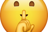 The “Shh” Emoji And Its Digital Effects On Our IRL Society