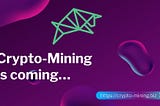 Crypto Mining VISION FOR SUSTAINABLE CRYPTOCURRENCY ECO