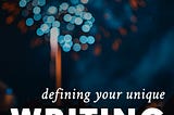 David Everett on Recognizing your Style of Writing