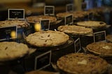 assortment of pies