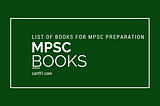 MPSC Rajyaseva Exam — Recommended Books