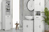 kleankin-bathroom-sink-cabinet-pedestal-cabinet-with-adjustable-shelf-white-1
