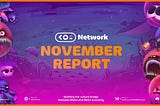Koi Network — November Monthly Report