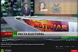 Bolivia Presidential Election Influence Operations