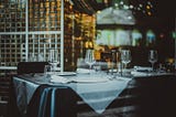 A “go safe” and “show safe” Approach for Restaurants