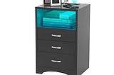 hoseoka-3-drawers-black-nightstand-with-wireless-charging-station-and-led-lights-side-table-with-ope-1