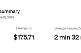 Want To Be A Writer? My Medium — October 2024 Earning