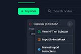Import Your YOM Nodes into Your MetaMask Wallet