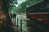 Mumbai Rains, A Local Train, and Me.