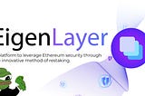 Introducing EigenLayer —  Pooled security empowering Ethereum.
