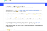 Google Play Store developer account terminated