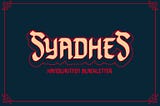 Syadhes Font