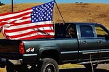 What To The Negro Is Old Glory On A Pickup Truck?