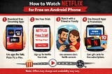 How can I watch Netflix for free?