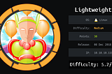 LightweightHTB-WriteUp-ETHCOP