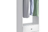 easy-track-ph32-25-1-8-wide-elite-closet-organizer-system-with-three-drawers-white-1