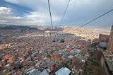 【南美自由行】玻利維亞拉巴斯 La Paz｜全世界最高首都纜車，這城市專治恐高症！