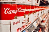 Campbell’s management signals that promotions can help maintain their soup monopoly