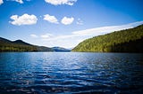 To be completed, a lake needs its every drop of water.