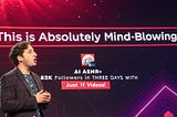 AI ASMR going from 0 to 82K followers in THREE DAYS with just 11 videos?!