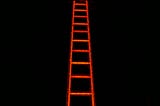 neon ladder