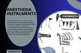 Anesthesia Instruments: A Comprehensive Overview