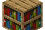 The Minecraft bookshelf is missing something big.