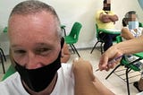 Nomadic Backpacker gets vaccinated against Covid in Mexico
