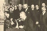 How did Graham Bell get the idea for inventing the telephone?