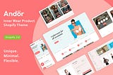 Andor — Inner Wear Product Shopify Theme