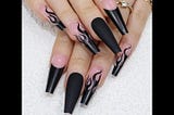 imsohot-long-press-on-nails-coffin-black-fake-nails-flame-french-tips-false-nails-with-designs-gloss-1