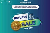 Announcing ClinicBank Private Sale