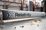 Image of 3d printed rocket by Relativity Space.